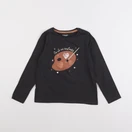 Vertbaudet - tee-shirt gris - 6 ans
