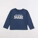 Vertbaudet - tee-shirt bleu - 6 ans
