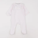 Jacadi - pyjama velours rose - 6 mois