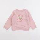 Vertbaudet - sweat rose - 4 ans
