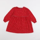 Vertbaudet - robe rouge - 5 ans