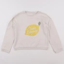 Vertbaudet - sweat blanc - 10 ans