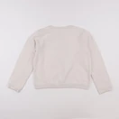 Vertbaudet - sweat blanc - 10 ans