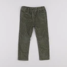 Vertbaudet - pantalon vert - 3 ans
