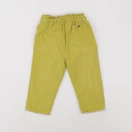 Jacadi - pantalon doublé vert - 24 mois