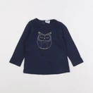 Tape à l'oeil - tee-shirt bleu - 24 mois