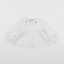 Jacadi - blouse blanc - 12 mois