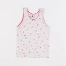 Petit Bateau - maillot de corps rose - 2 ans