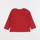 Vertbaudet - tee-shirt rouge - 3 ans