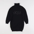 IKKS - robe bleu - 6 ans