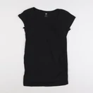 H&M - tee-shirt grossesse noir - s