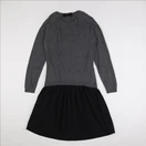 Vertbaudet - robe grossesse, allaitement gris - 38 à 40