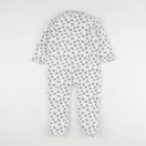 Vertbaudet - pyjama velours blanc - 3 ans