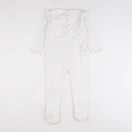 Vertbaudet - pyjama coton blanc - 36 mois
