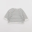 Vertbaudet - sweat blanc, vert - 3 mois
