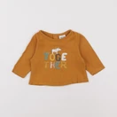 Tape à l'oeil - tee-shirt orange - 3 mois
