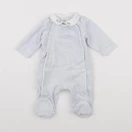 Boutchou - pyjama velours bleu - 1 mois