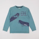 Vertbaudet - sweat bleu - 12 ans