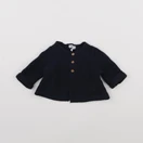 Vertbaudet - gilet bleu - 1 mois