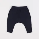 Petit Bateau - sarouel bleu - 1 mois