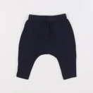 Petit Bateau - sarouel bleu - 1 mois