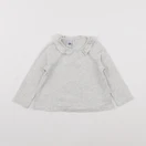 Petit Bateau - tee-shirt gris - 24 mois