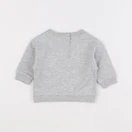 Vertbaudet - sweat gris - 3 mois