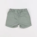H&M - short vert - 3/6 mois