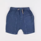 Zara - short bleu - 9/12 mois