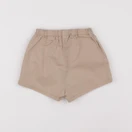 Zara - short marron - 6/9 mois