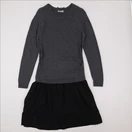 Vertbaudet - robe grossesse gris, noir - 34 à 36