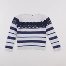 Vertbaudet - pull blanc - 6 ans