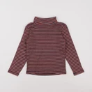 H&M - sous-pull gris, orange - 2/4 ans