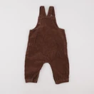 Vertbaudet - salopette marron - 12 mois