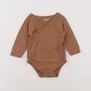 Vertbaudet - body marron - 9 mois