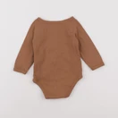 Vertbaudet - body marron - 9 mois
