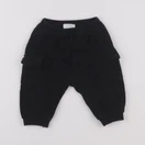 Zara - jogging noir - 6/9 mois