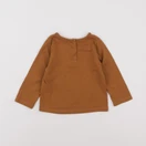 Vertbaudet - tee-shirt marron - 12 mois