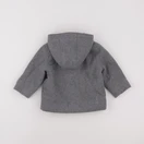 Vertbaudet - manteau gris - 12 mois