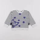 Petit Bateau - tee-shirt blanc - 18 mois