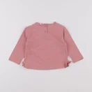 Zara - tee-shirt rose - 6/9 mois