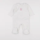 Boutchou - pyjama velours blanc - 12 mois