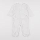 Boutchou - pyjama velours blanc - 12 mois