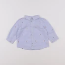 Jacadi - chemise bleu - 6 mois