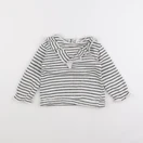 Zara - sweat bleu - 18/24 mois