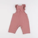 Vertbaudet - salopette rose - 3 mois