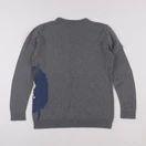 Vertbaudet - pull gris - 14 ans