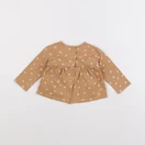 Vertbaudet - tee-shirt marron - 3 mois