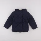 Vertbaudet - doudoune bleu - 7 ans