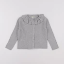 Vertbaudet - gilet gris - 5 ans